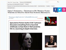 Tablet Screenshot of eriktjohnson.net